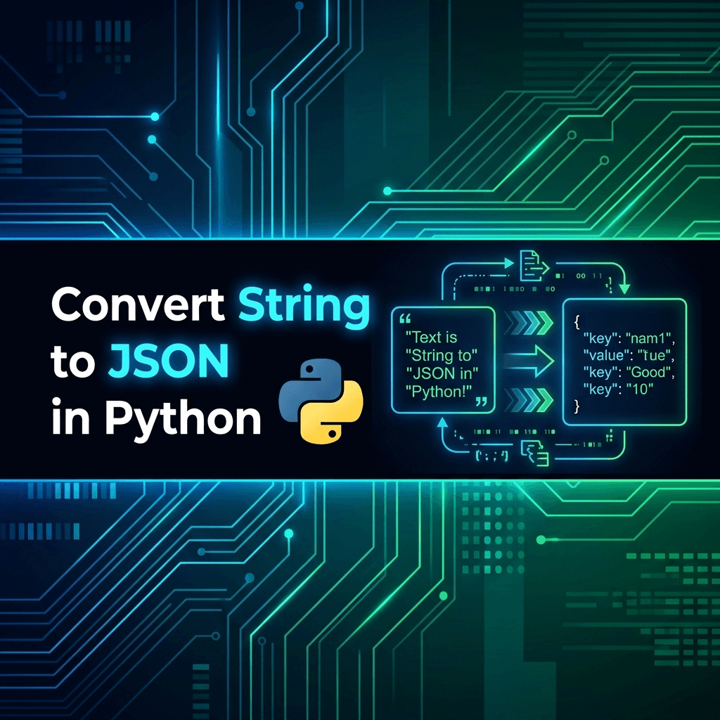 How to Convert a String to JSON in Python (loads & dumps)